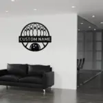 Custom Bowling Metal Sign