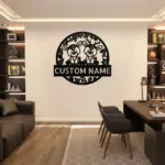 Custom Cute Deer Metal Sign