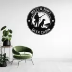 Custom Hunting Metal Sign