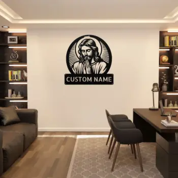 Custom Jesus Metal Sign