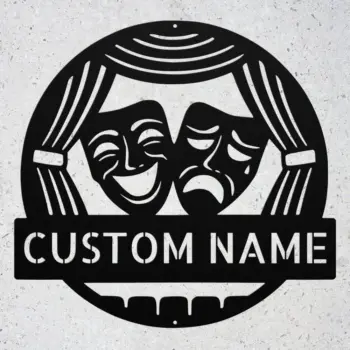 Custom Performing Arts Metal Sign
