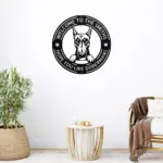 Personalized Doberman Metal Sign