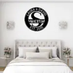 Personalized Family Name Metal Sign