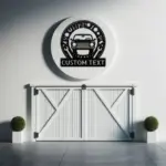 Personalized Garage Tools Metal Sign